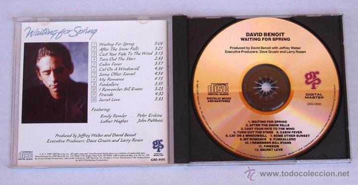 CDs de m&uacute;sica: DAVID BENOIT - WAITING FOR SPRING (CD) - Foto 2