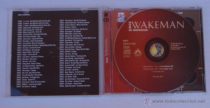 CDs de m&uacute;sica: RICK WAKEMAN - MY INSPIRATION (2 CD) - Foto 2