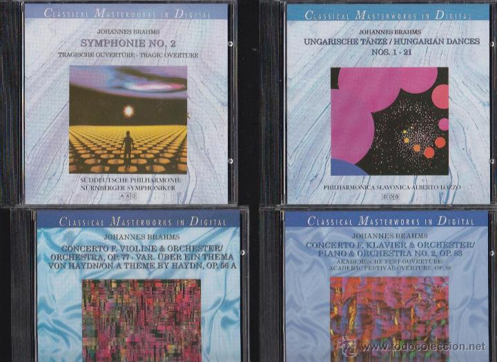 CDs de m&uacute;sica: LIMITED EDITION , BRAHMS EDITION / ESTUCHE CON 4 CD - Foto 2