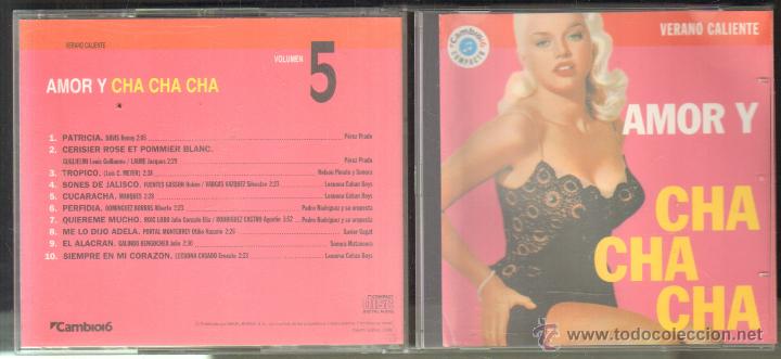 CDs de m&uacute;sica: AMOR Y CHA CHA CHA.    CD-VARIOS-867 - Foto 1