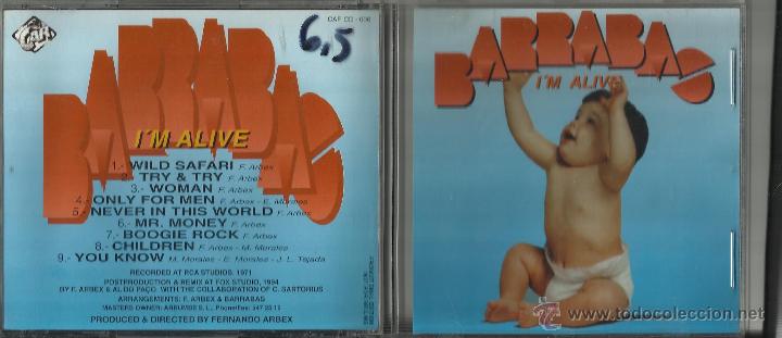 CDs de m&uacute;sica: BARRABAS CD PROMOCIONAL I&acute;M ALIVE - Foto 1