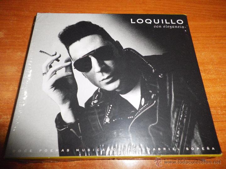 CDs de M&uacute;sica: LOQUILLO Con elegancia POEMAS MUSICADOS POR GABRIEL SOPE&Ntilde;A CD ALBUM PRECINTADO 1998 12 TEMAS