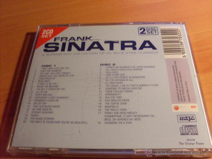 CDs de m&uacute;sica: FRANK SINATRA ( BLUE EYE CLASSICS ) 2 CD 38 TRACKS.(CDIB26) - Foto 3