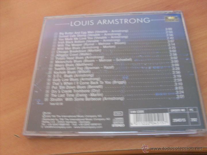 CDs de m&uacute;sica: THE LOUIS ARMSTRONG CD 20 TRACKS (CDIB26) - Foto 3