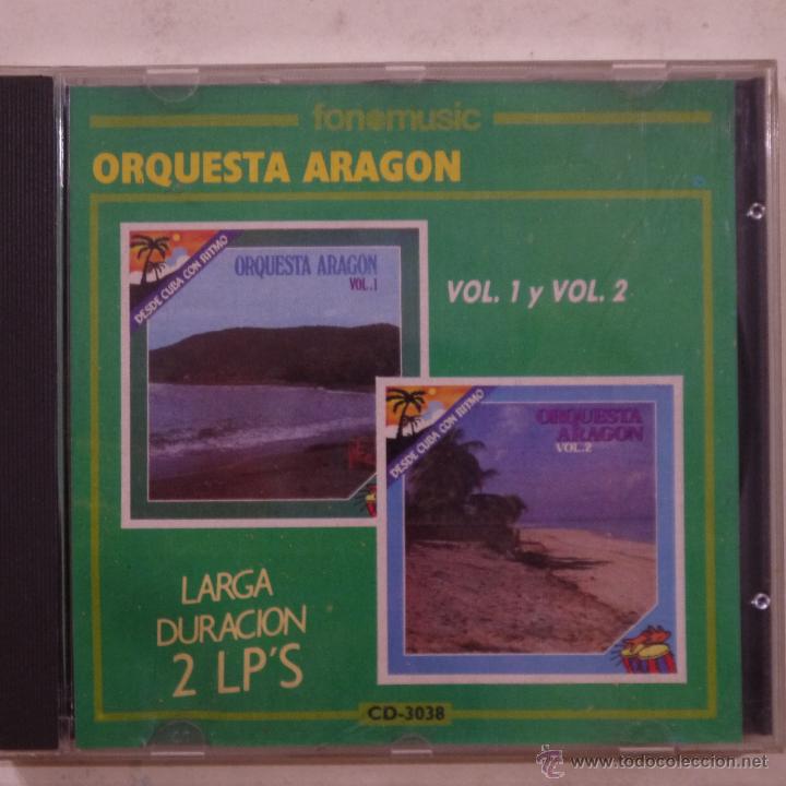 CDs de m&uacute;sica: ORQUESTA ARAGON VOL.1 Y VOL. 2 - CD 1990 - Foto 1
