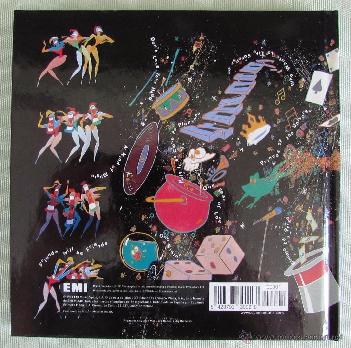 CDs de m&uacute;sica: Queen. A kind of magic. Libro cd. - Foto 2