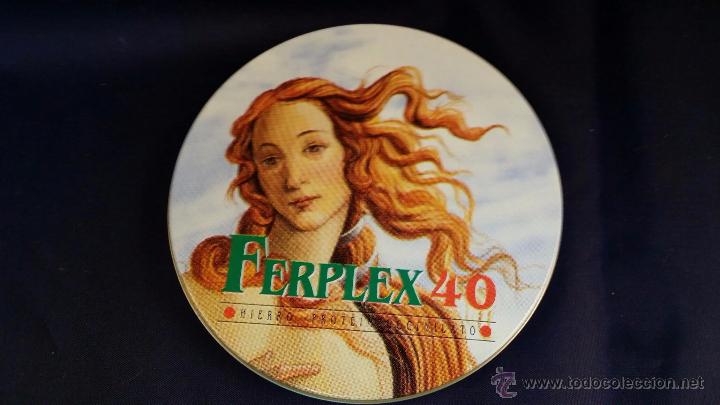 CDs de m&uacute;sica: Caja met&aacute;lica ferplex 40 con cd - Foto 1