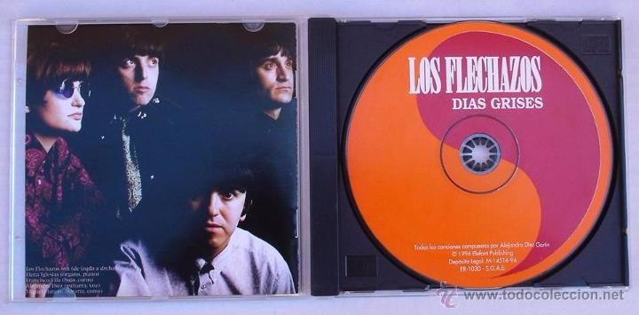 CDs de m&uacute;sica: LOS FLECHAZOS - DIAS GRISES (MINI CD) - Foto 2