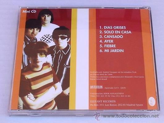 CDs de m&uacute;sica: LOS FLECHAZOS - DIAS GRISES (MINI CD) - Foto 4