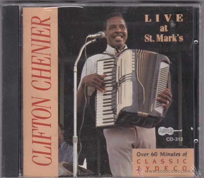 CDs de m&uacute;sica: Clifton Chenier - Live At St. Marks - Precintado - Foto 1