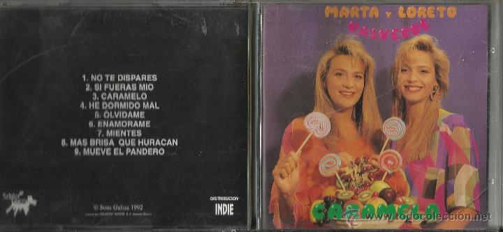 CDs de m&uacute;sica: Marta y Loreto Valverde cd Caramelo.1992 - Foto 1