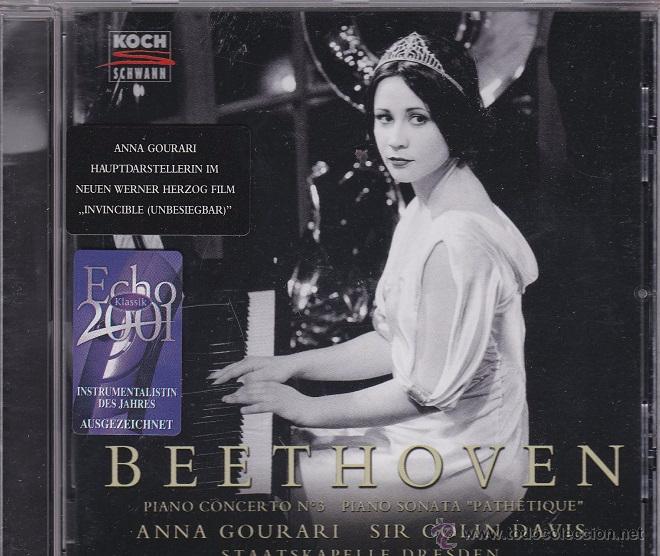 CDs de M&uacute;sica: Anna Gourari: Beethoven piano Concerto 3 sonata 8 pathetique Colin Davis