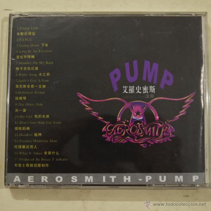 CDs de m&uacute;sica: AEROSMITH - PUMP - CD EDICI&Oacute;N JAPONESA - Foto 2