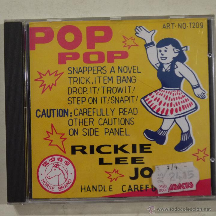CDs de m&uacute;sica: RICKIE LEE JONES - POP POP - CD 1991 - Foto 1
