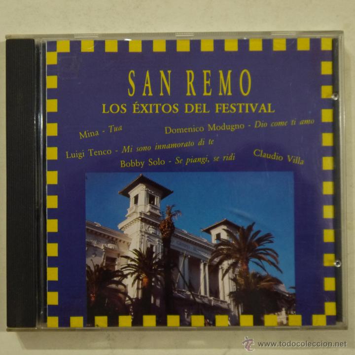 CDs de m&uacute;sica: SAN REMO. LOS &Eacute;XITOS DEL FESTIVAL - CD 1992 - Foto 1