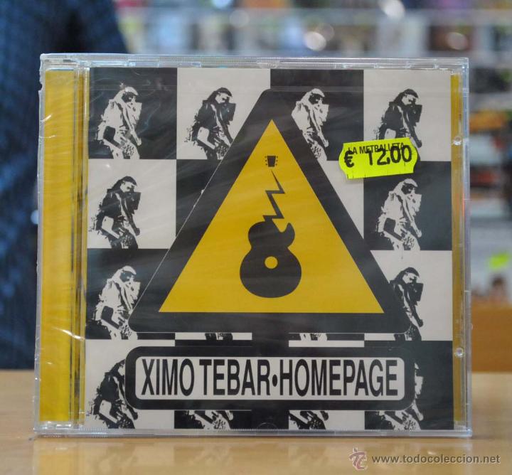 CDs de m&uacute;sica: XIMO TEBAR - HOMEPAGE - CD - Foto 1