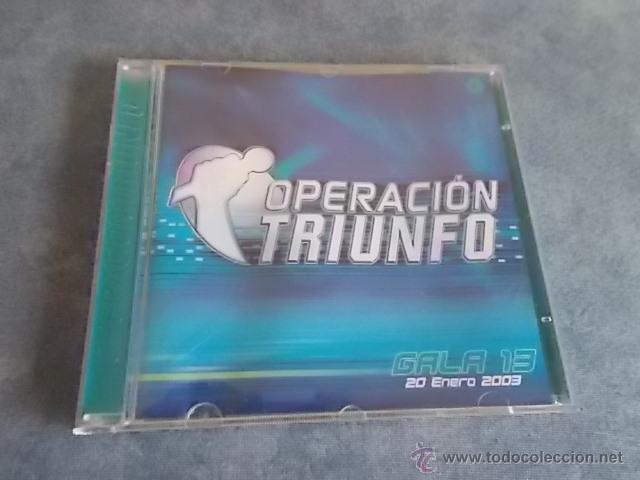 CDs de m&uacute;sica: OPERACI&Oacute;N TRIUNFO Gala 13 - Foto 1