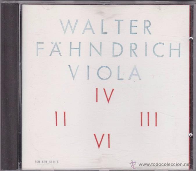 CDs de m&uacute;sica: Walter F&auml;hndrich - Viola - Foto 1