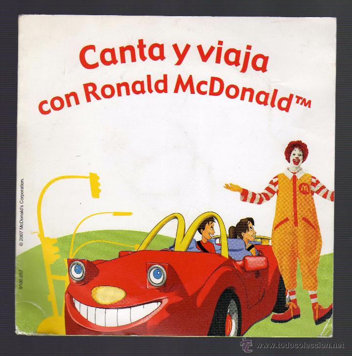 CDs de m&uacute;sica: CANTA Y VIAJA CON RONALD MCDONALD &middot; &iexcl;HAZ CLICK! - EL SEM&Aacute;FORO - MIRA LA SE&Ntilde;AL - &iexcl;ANTES DE CRUZAR ...