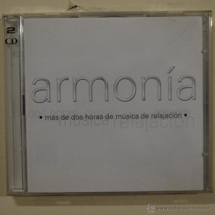 CDs de m&uacute;sica: ARMON&Iacute;A - M&Aacute;S DE DOS HORAS DE RELAJACI&Oacute;N - 2 CDS