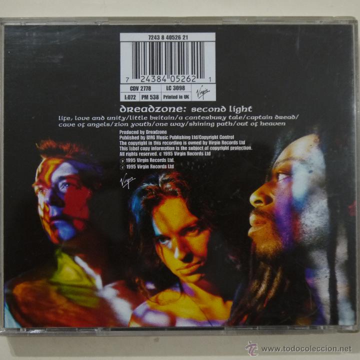 CDs de m&uacute;sica: DREADZONE - SECOND LIGHT - CD 1995 - Foto 2