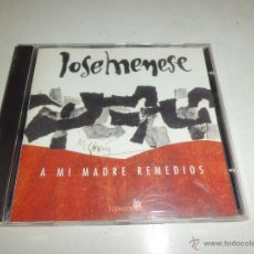 CDs de Música: JOSE MENESE - A MI MADRE REMEDIOS FONOMUSIC MUY DIFICIL 1997. Lote 49958326