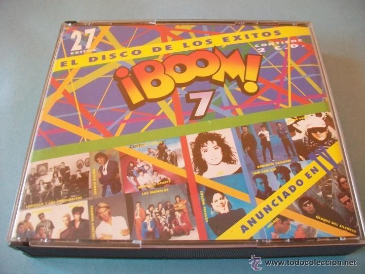 CDs de m&uacute;sica: &iexcl; BOOM ! 7 - EL DISCO DE LOS EXITOS - 2 CD NUEVOS - 27 TEMAS - EMI ODEON 1991 - Foto 1