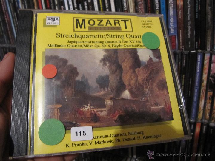 CDs de m&uacute;sica: CD MOZART EDITION STREICHQUARTETTE STRING QUARTETS - Foto 1