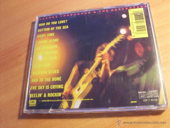 CDs de m&uacute;sica: GEORGE THOROGOOD ( LIVE) CD 9 TRACKS (CDIB26) - Foto 3