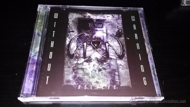 CDs de m&uacute;sica: WITHOUT WARNING - BELIEVE - Foto 1
