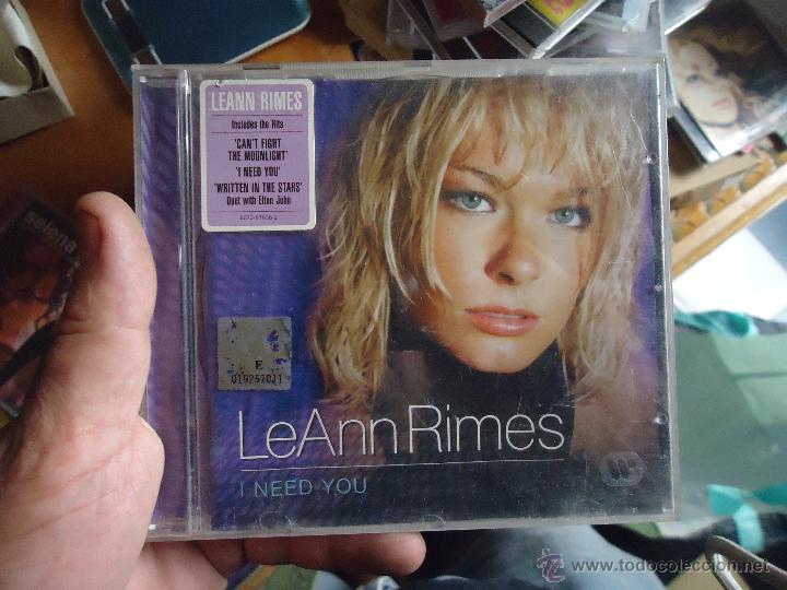 CDs de m&uacute;sica: cd - leann rimes  i need you - Foto 1