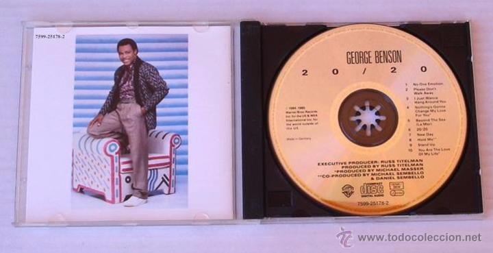 CDs de m&uacute;sica: GEORGE BENSON - 20/20 (CD) - Foto 2