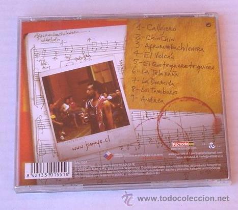 CDs de m&uacute;sica: JUANAF&Eacute; -  AFRORUMBA CHILENERA (CD) - Foto 3