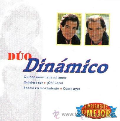 CDs de m&uacute;sica: D&Uacute;O DIN&Aacute;MICO - SIMPLEMENTE LO MEJOR - CD 1997 - Foto 1