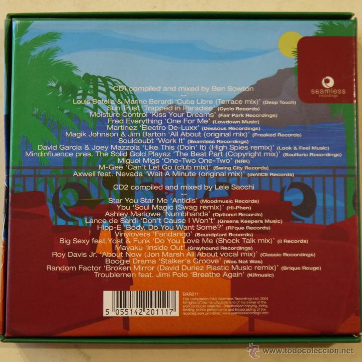 CDs de m&uacute;sica: BARGROOVES - TERRAZZA - 2 CDS 2004 - Foto 2