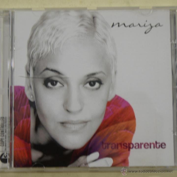 CDs de m&uacute;sica: MARIZA - TRANSPARENTE - CD 2005 - Foto 1