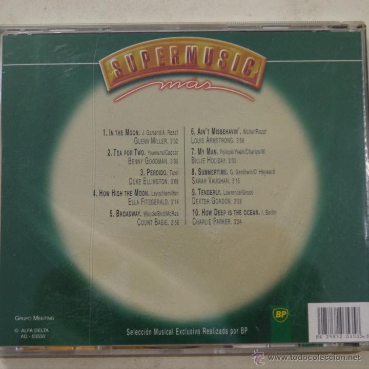 CDs de m&uacute;sica: SUPERMUSIC M&Aacute;S JAZZ - CD 1996 - Foto 2