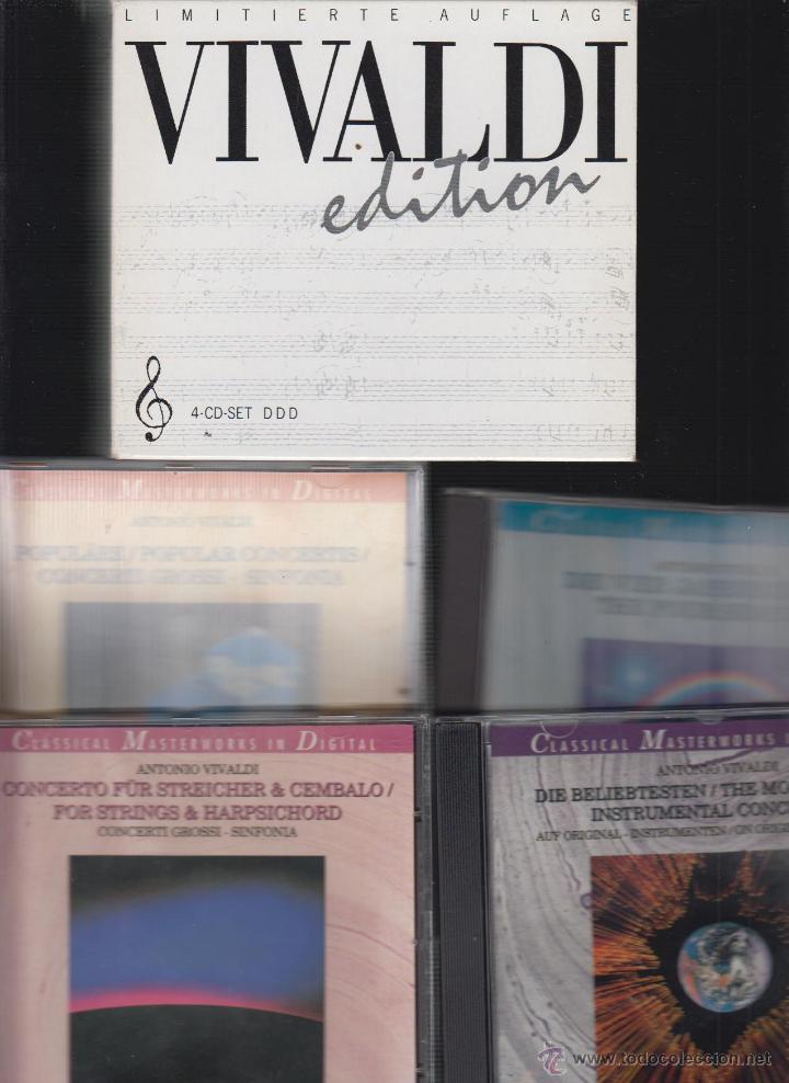 CDs de m&uacute;sica: VIVALDI - ESTUCHE CON 4 CD - Foto 1