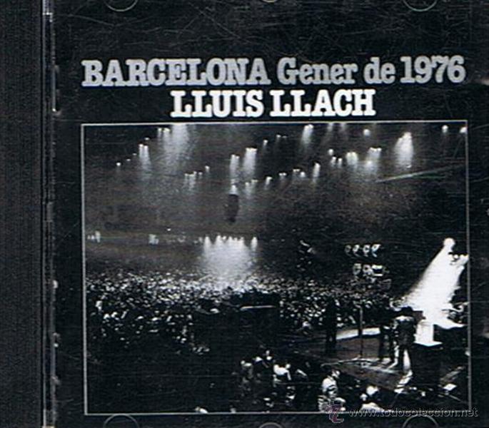 CDs de m&uacute;sica: CD BARCELONA GENER DE 1976 LLU&Iacute;S LLACH - Foto 1