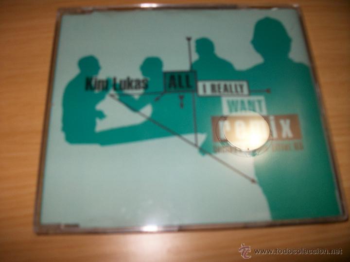 CDs de m&uacute;sica: CD Maxi Single -  Kim Lukas ?&ndash; All I Really Want - Foto 1