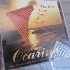CDs de Música: OCARINA-THE BEST LOVE MUSIC OF PANFLUTE-TITANIC..HOTEL CALIFORNIA..CHIQUITITA..YESTERDEY..16 TEMAS