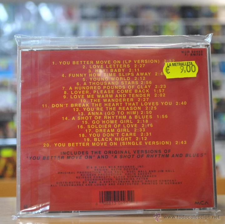CDs de m&uacute;sica: ARTHUR ALEXANDER - YOU BETTER MOVE ON - CD - Foto 2