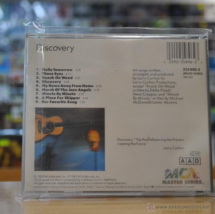 CDs de m&uacute;sica: LARRY CARLTON - DISCOVERY - CD - Foto 2