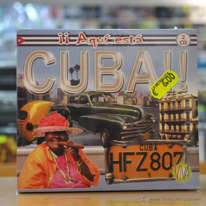 CDs de m&uacute;sica: VARIOS - AQUI ESTA CUBA - 2 CD - Foto 1