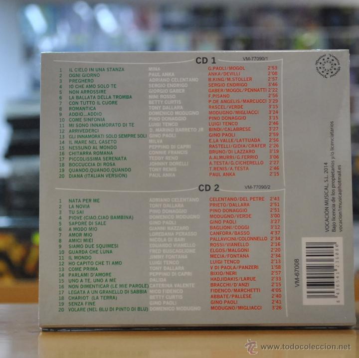 CDs de m&uacute;sica: VARIOS - BALADAS ITALIANAS - 2 CD - Foto 2