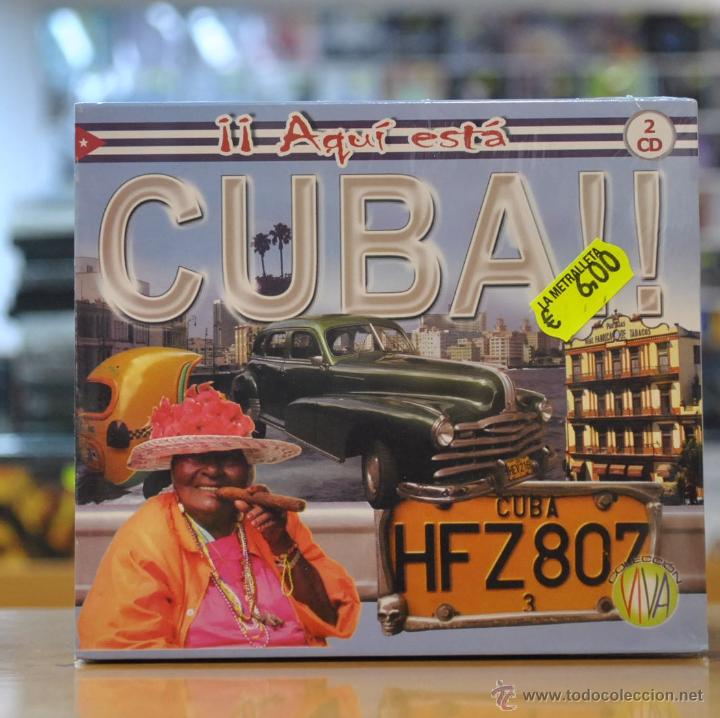 CDs de m&uacute;sica: VARIOS - AQUI ESTA CUBA - 2 CD - Foto 1
