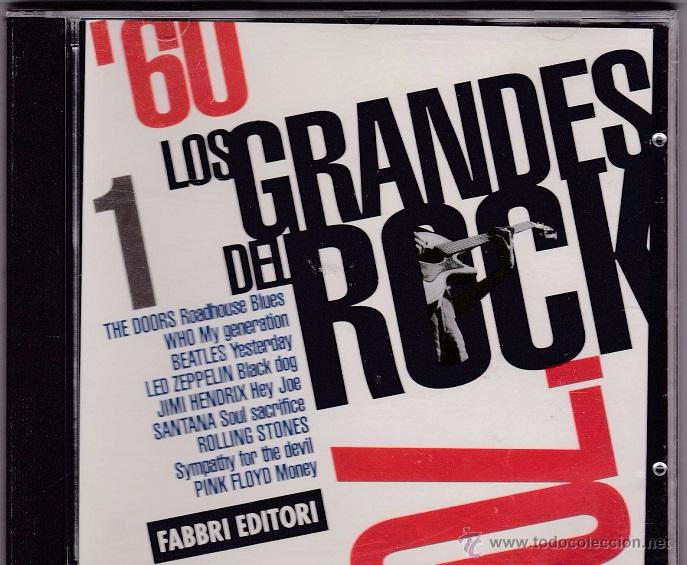 Musik-CDs: Los Grandes del Rock '70 N&ordm; 1 - Rock Legends I - Beatles, Doors, Led Zeppelin, Hendrix, Rolling...