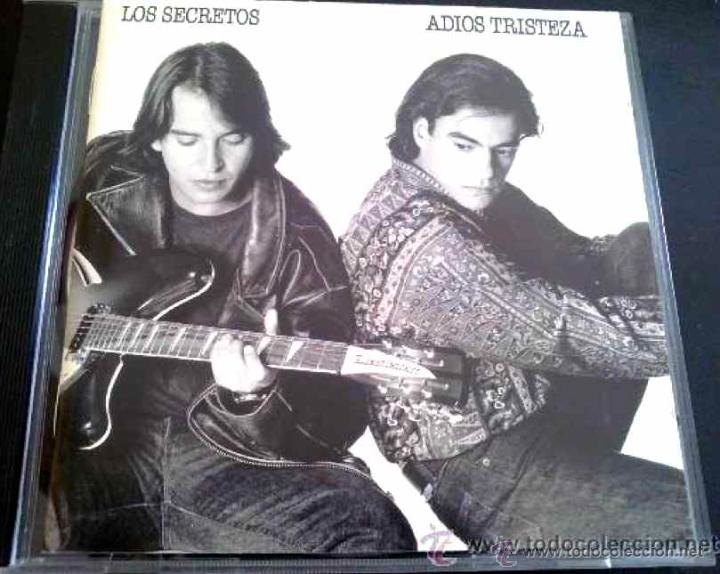 CDs de m&uacute;sica: LOS SECRETOS, ADI&Oacute;S TRISTEZA - CD - Foto 1