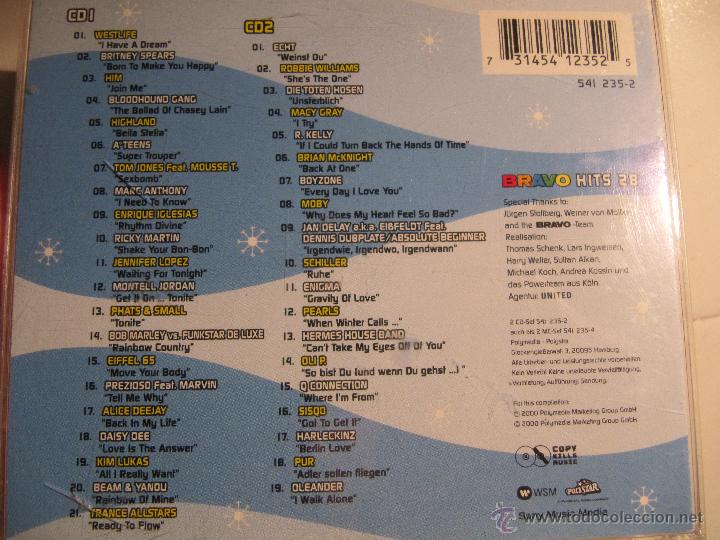 CDs de m&uacute;sica: BRAVO HITS 28-2CDS - Foto 2