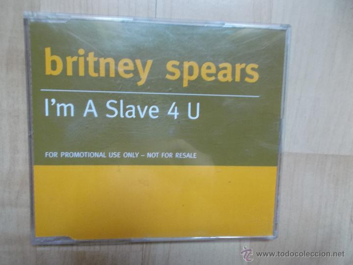 CDs de m&uacute;sica: BRITNEY SPEARS - I&acute;M A SLAVE 4 U - CD SINGLE PROMOCIONAL 2001 - Foto 1
